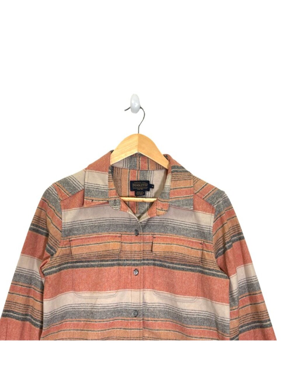 Pendleton Wool Button Up Board Shirt Size Small - Picture 4 of 10